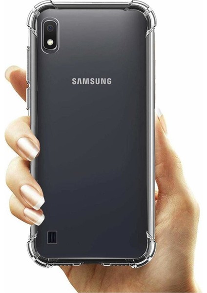 Samsung Galaxy A10 Uyumlu Kılıf Case, Şeffaf Ultra Koruma Hard Transparent Ultra Protected fiyatları