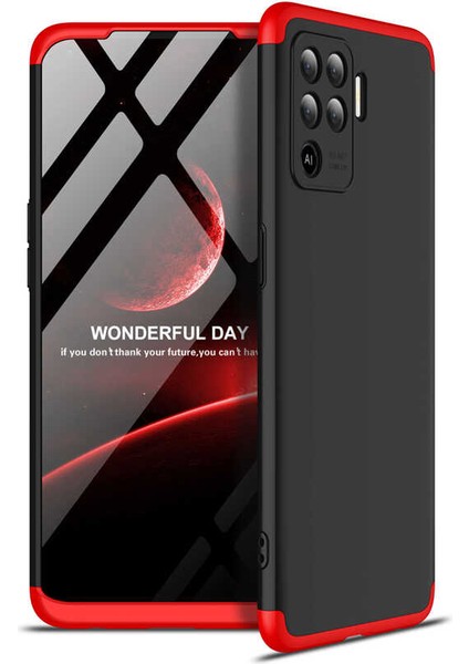 Oppo Reno 5 Lite Uyumlu Kılıf Sert Pürüzsüz Kapak Hard Full Protective Matte Cover Case