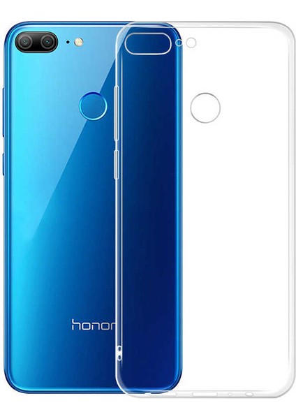 Huawei Honor 9 Lite Uyumlu Kılıf Case, Soft, Transparent, Şeffaf Ultra Esnek Ince Silikon