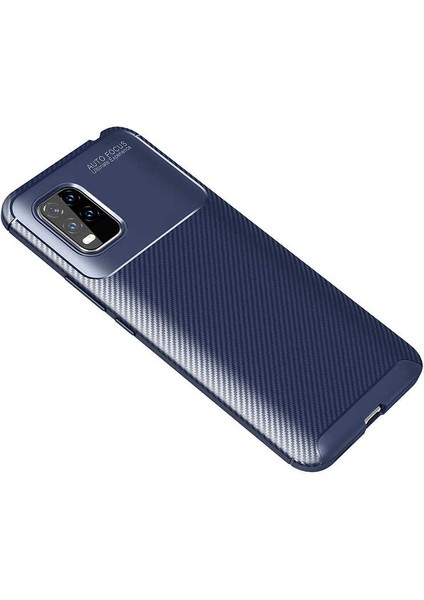 Xiaomi Mi 10 Lite Uyumlu Kılıf Legion Series Flexible Soft Carbon Design Case