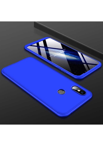 Xiaomi Mi Max 3 Uyumlu Kılıf Sert Pürüzsüz Kapak Hard Full Protective Matte Cover Case