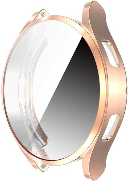 Samsung Galaxy Watch 4 44MM Uyumlu Akıllı Saat Ekran Koruyucu Kılıf Full Kaplayan Darbe Emici
