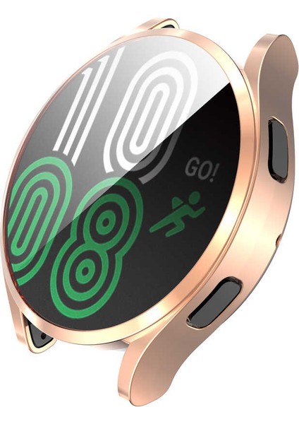 Samsung Galaxy Watch 4 44MM Uyumlu Akıllı Saat Ekran Koruyucu Kılıf Full Kaplayan Darbe Emici