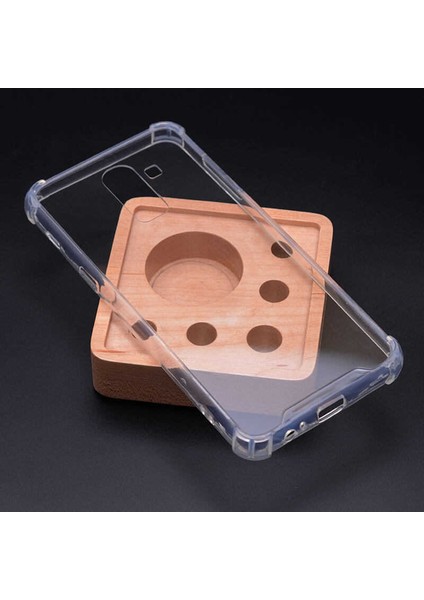 Samsung Galaxy J6 Plus Uyumlu Kılıf Case, Şeffaf Ultra Koruma Hard Transparent Ultra Protected fiyatları