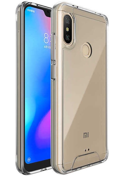 Xiaomi Mi 6x Uyumlu Kılıf Şeffaf Sert Ultra Koruma Teknolojisi Transparent Case