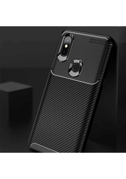 Xiaomi Mi Mix 3 Uyumlu Kılıf Legion Series Flexible Soft Carbon Design Case