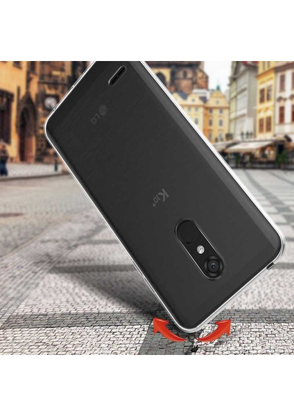 Lg K11 Uyumlu Kılıf Case, Soft, Transparent, Şeffaf Ultra Esnek Ince Silikon