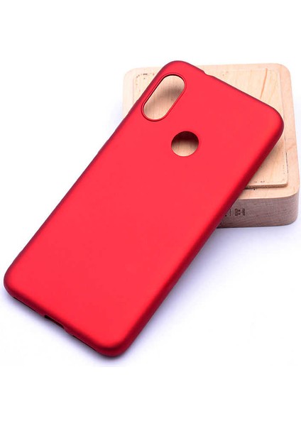 Xiaomi Mi A2 Lite Uyumlu Kılıf Premium Serisi Elden Kaymaz Pürüzsüz Yumuşak Esnek