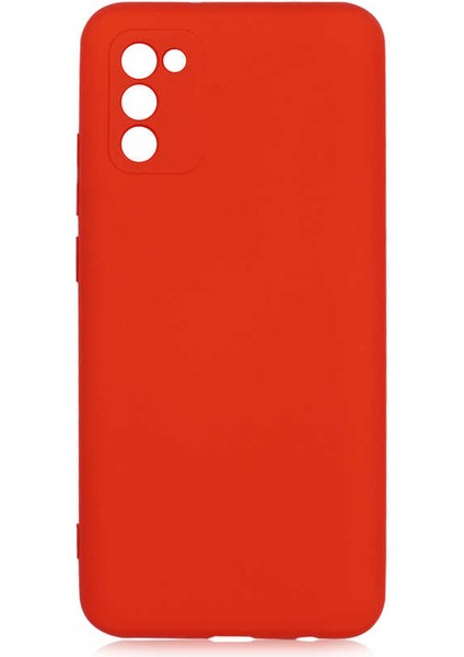 Samsung Galaxy A02S Uyumlu Kılıf Kadife Pürüzsüz Ultra Esnek Yumuşak Orijinal Lansman Kapak