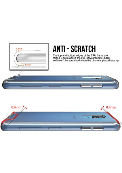 Samsung Galaxy S9 Plus Uyumlu Kılıf Şeffaf Sert Ultra Koruma Teknolojisi Transparent Case fiyatları
