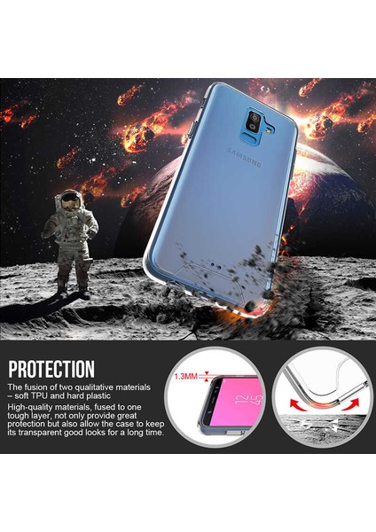 Samsung Galaxy S9 Plus Uyumlu Kılıf Şeffaf Sert Ultra Koruma Teknolojisi Transparent Case fırsatları