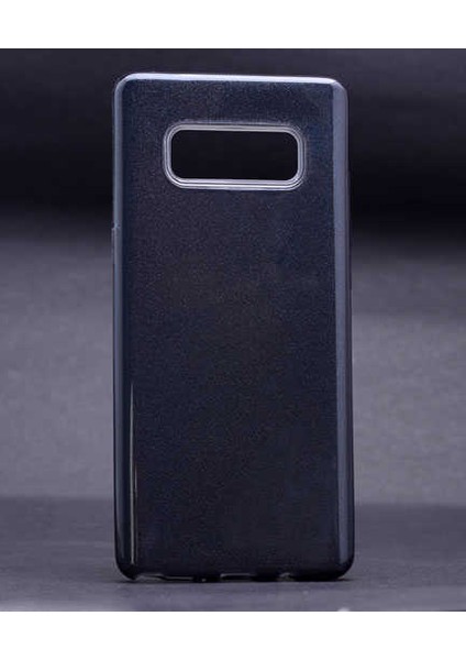 Samsung Galaxy Note 8 Uyumlu Kılıf Simli Pırıltı Koleksiyonu Çift Katmanlı Pürüzsüz Yüzey