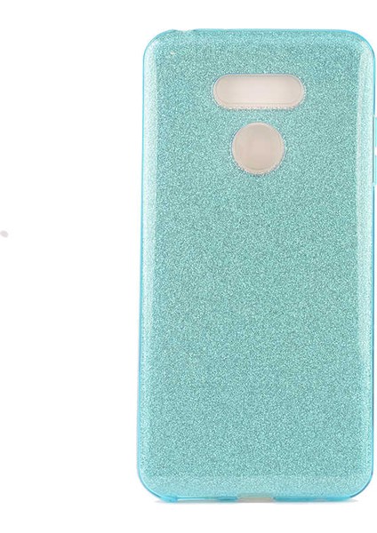 Lg G6 Uyumlu Kılıf Simli Pırıltı Koleksiyonu Çift Katmanlı Pürüzsüz Yüzey