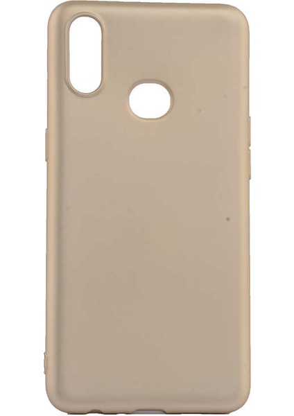 Samsung Galaxy A10S Uyumlu Kılıf Premium Serisi Elden Kaymaz Pürüzsüz Yumuşak Esnek
