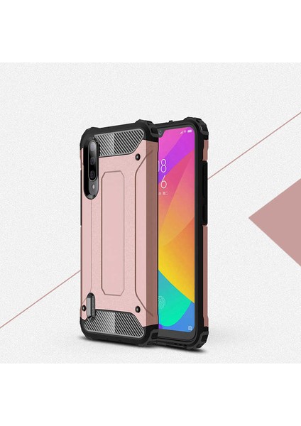 Xiaomi Mi 9 Lite Uyumlu Kılıf Tank Armor Series Strong Rugged Hard Case