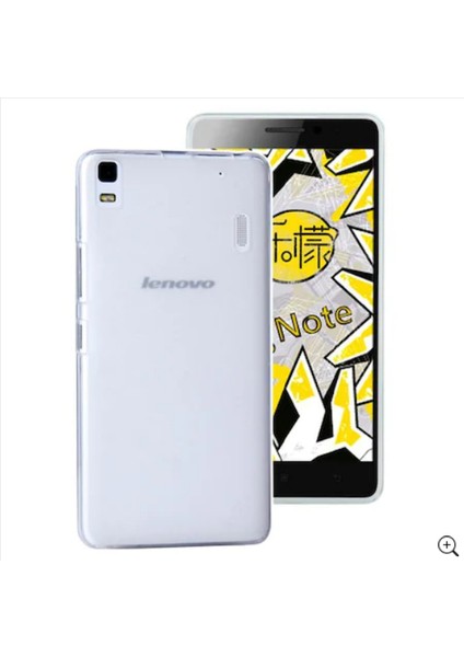 Lenovo A7000 Uyumlu Kılıf Case, Soft, Transparent, Şeffaf Ultra Esnek Ince Silikon