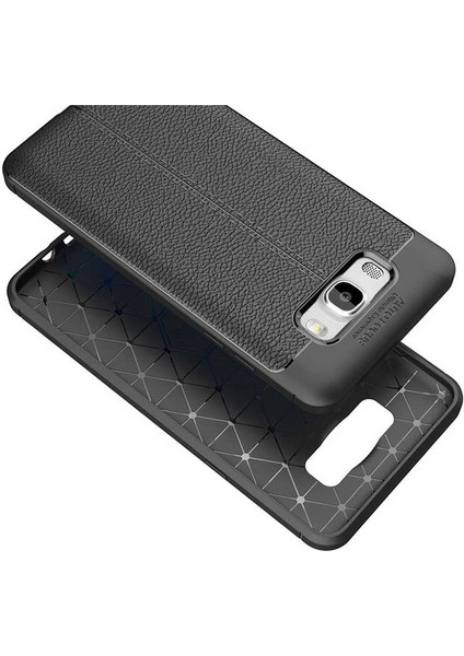 Samsung Galaxy J7 2016 Uyumlu Kılıf Esnek Pu-Deri Leather-Pu Series Protected Case