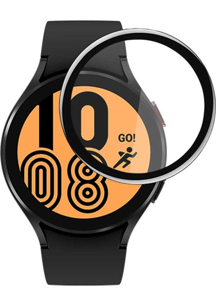 Samsung Galaxy Watch 4 (40MM) Uyumlu Saat Ekran Koruyucu Full Kenar Tam Kaplayan Esnek Darbe Emici fırsatları