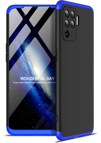 Oppo Reno 5 Lite Uyumlu Kılıf Sert Pürüzsüz Kapak Hard Full Protective Matte Cover Case