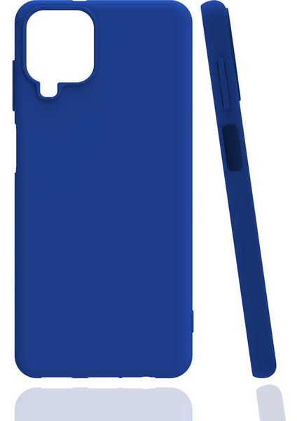 Samsung Galaxy M12 Uyumlu Kılıf Camera Protected Matte Flexible Soft Smooth Case