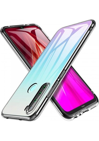 Xiaomi Redmi Note 8t Uyumlu Kılıf Case, Soft, Transparent, Şeffaf Ultra Esnek Ince Silikon
