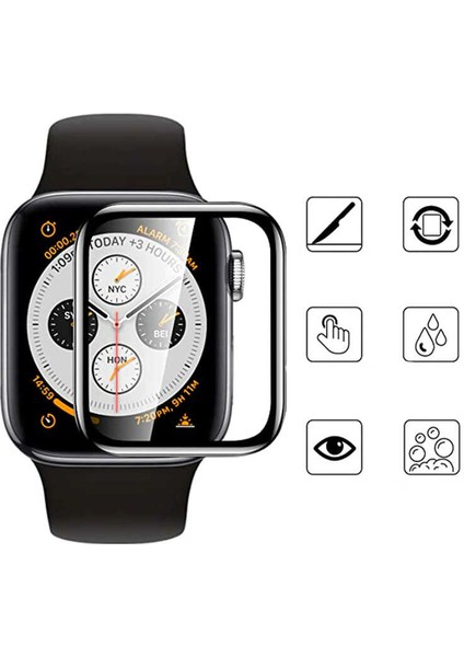 Apple Watch 7 (45MM) Uyumlu Saat Ekran Koruyucu Full Kenar Tam Kaplayan Esnek Ultra Darbe Emici fiyatları