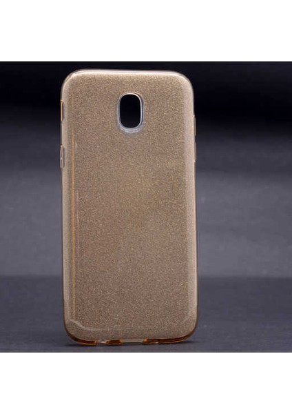 Samsung Galaxy J730 Pro Uyumlu Kılıf Simli Pırıltı Koleksiyonu Çift Katmanlı Pürüzsüz Yüzey