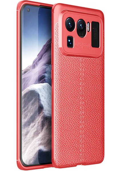 Xiaomi Mi 11 Ultra Uyumlu Kılıf Esnek Pu-Deri Leather-Pu Series Protected Case
