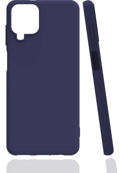 Samsung Galaxy M12 Uyumlu Kılıf Camera Protected Matte Flexible Soft Smooth Case