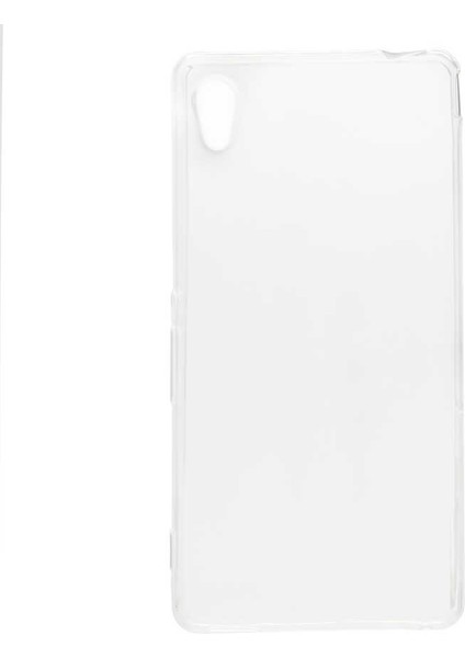 Sony Xperia M4 Aqua Uyumlu Kılıf Case, Soft, Transparent, Şeffaf Ultra Esnek Ince Silikon