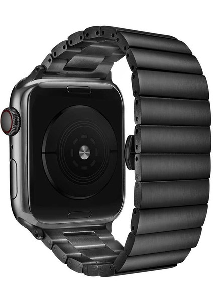 Apple Watch 40MM Uyumlu Akıllı Saat Için Kordon Metal Katlamalı Düz Parçalı Lüx Dizayn fiyatları