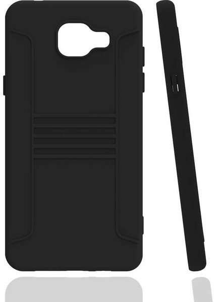 Samsung Galaxy A7 2016 Uyumlu Kılıf Camera Protected Matte Flexible Soft Smooth Case