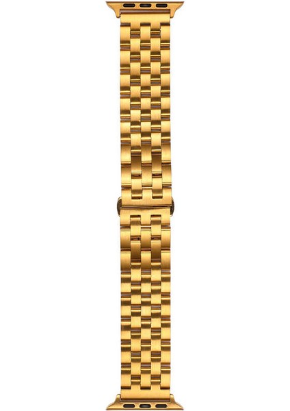 Apple Watch 38MM Uyumlu Akıllı Saat Için Kordon Stainless Steel Koleksiyonu, Klipsli, Metal Katlamalı