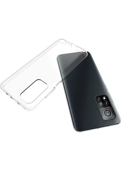 Xiaomi Mi 10T 5g Uyumlu Kılıf Case, Soft, Transparent, Şeffaf Ultra Esnek Ince Silikon