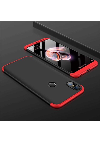 Xiaomi Redmi Note 6 Pro Uyumlu Kılıf Sert Pürüzsüz Kapak Hard Full Protective Matte Cover Case