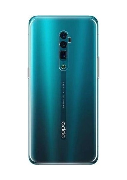 Oppo Reno 10X Zoom Uyumlu Kılıf Case, Soft, Transparent, Şeffaf Ultra Esnek Ince Silikon