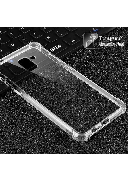 Samsung Galaxy A6 2018 Uyumlu Kılıf Case, Şeffaf Ultra Koruma Hard Transparent Ultra Protected fiyatları