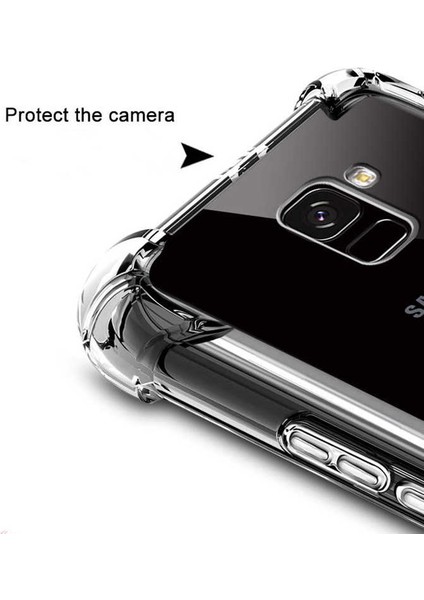 Samsung Galaxy A6 2018 Uyumlu Kılıf Case, Şeffaf Ultra Koruma Hard Transparent Ultra Protected fırsatları