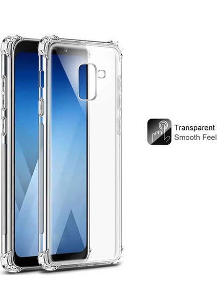 Samsung Galaxy A6 2018 Uyumlu Kılıf Case, Şeffaf Ultra Koruma Hard Transparent Ultra Protected indirimleri