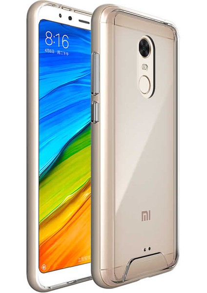 Xiaomi Redmi 5 Plus Uyumlu Kılıf Şeffaf Sert Ultra Koruma Teknolojisi Transparent Case