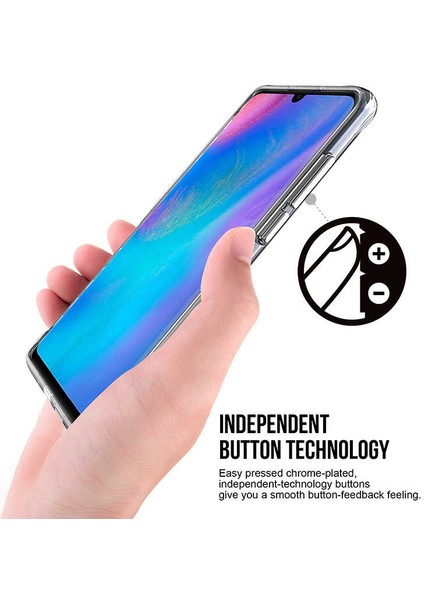 Huawei P30 Pro Uyumlu Kılıf Şeffaf Sert Ultra Koruma Teknolojisi Transparent Case