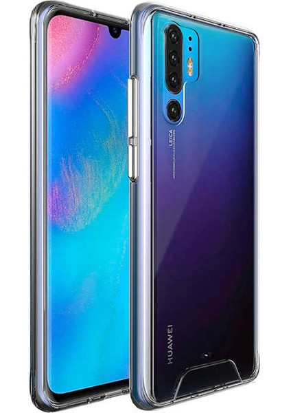 Huawei P30 Pro Uyumlu Kılıf Şeffaf Sert Ultra Koruma Teknolojisi Transparent Case