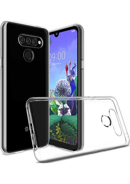 Lg Q60 Uyumlu Kılıf Case, Soft, Transparent, Şeffaf Ultra Esnek Ince Silikon