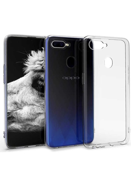 Oppo A12 Uyumlu Kılıf Case, Soft, Transparent, Şeffaf Ultra Esnek Ince Silikon