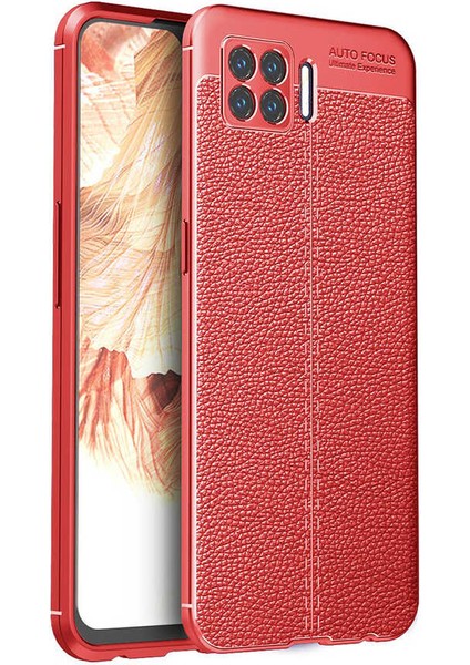 Oppo A73 Uyumlu Kılıf Esnek Pu-Deri Leather-Pu Series Protected Case