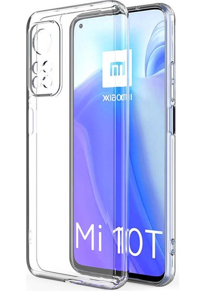 Xiaomi Mi 10T 5g Uyumlu Kılıf Camera Protected Transparent Flexible A+ Quality Cover Case