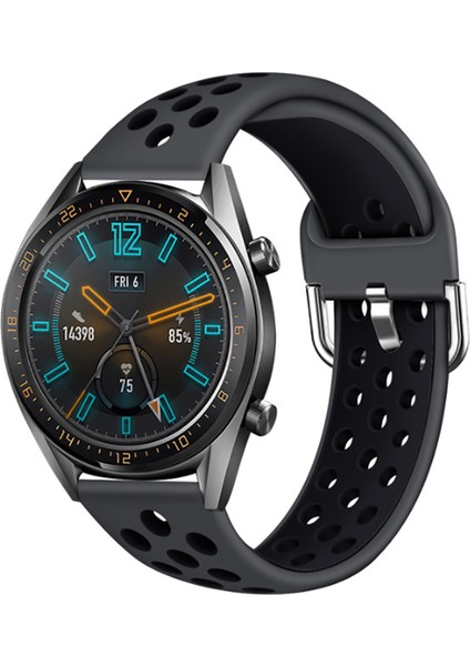 Huawei Watch Gt 3 46MM Uyumlu Akıllı Saat Için Kordon Silikon, Sağlam Flexible Silicone Tasarım