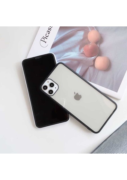 Apple iPhone 12 Pro Uyumlu Kılıf Şeffaf, Ince, Hafif, Yumuşak Ultra Darbe Emici Silikon Case