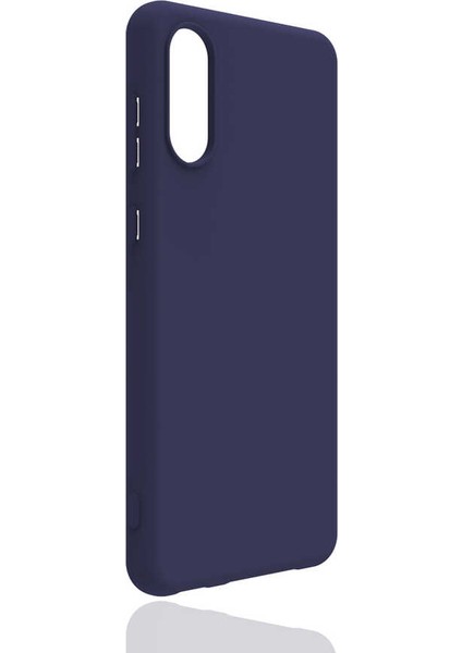 Samsung Galaxy A02 Uyumlu Kılıf Camera Protected Matte Flexible Soft Smooth Case