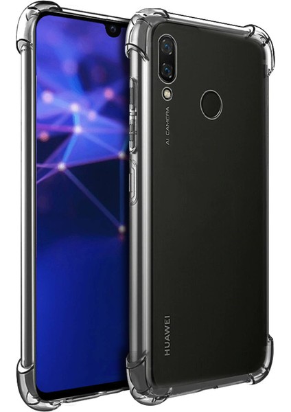 Huawei P Smart 2019 Uyumlu Kılıf Case, Şeffaf Ultra Koruma Hard Transparent Ultra Protected
